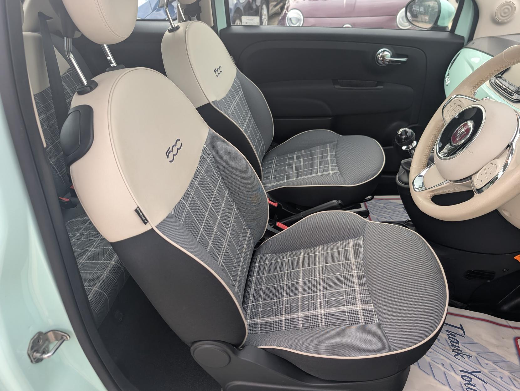 Fiat 500 1.2 Lounge Hatchback 3dr Petrol Manual Euro 6 (s/s) (69 bhp)
