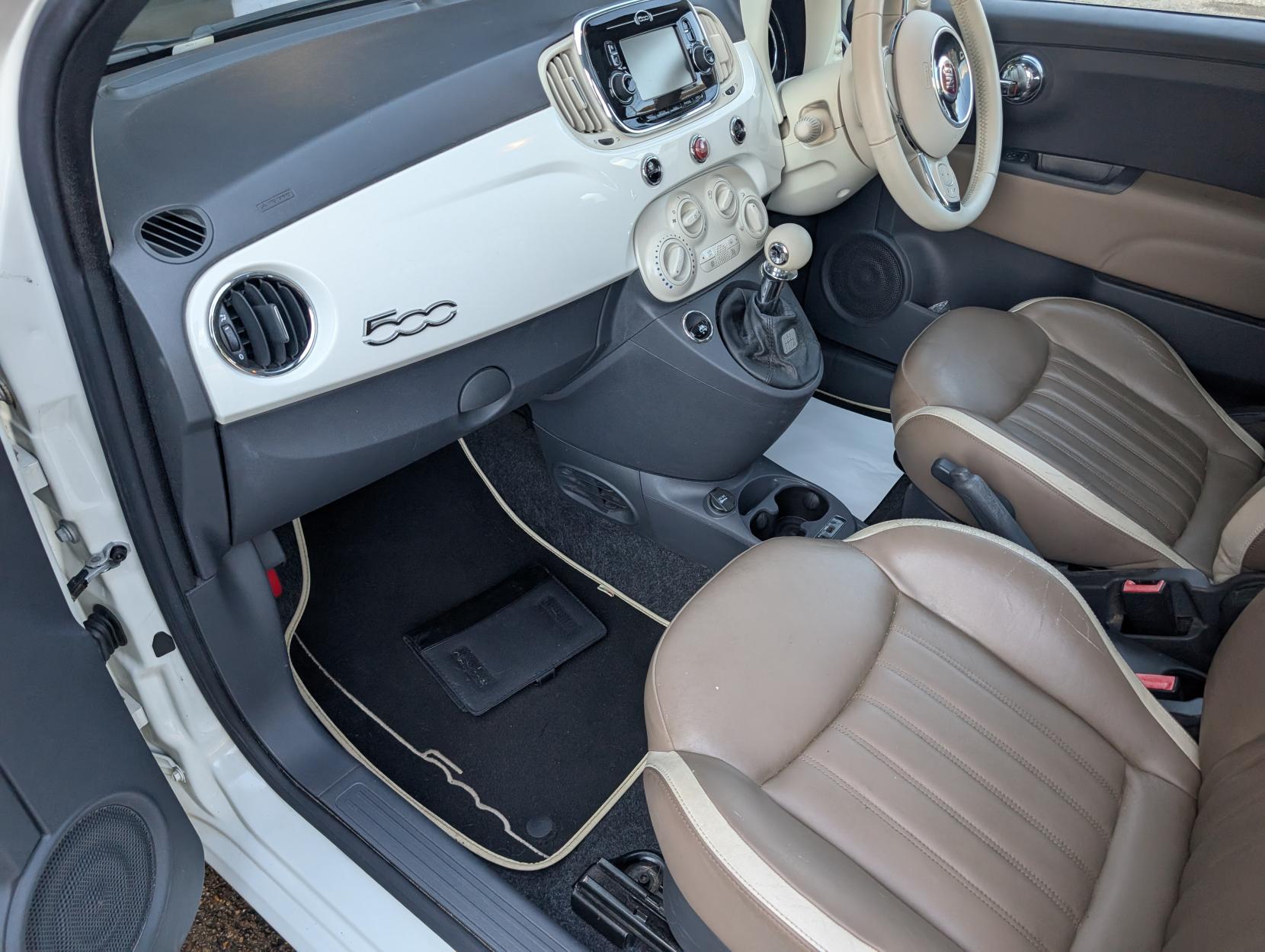 Fiat 500 1.2 Lounge Hatchback 3dr Petrol Manual Euro 6 (s/s) (69 bhp)