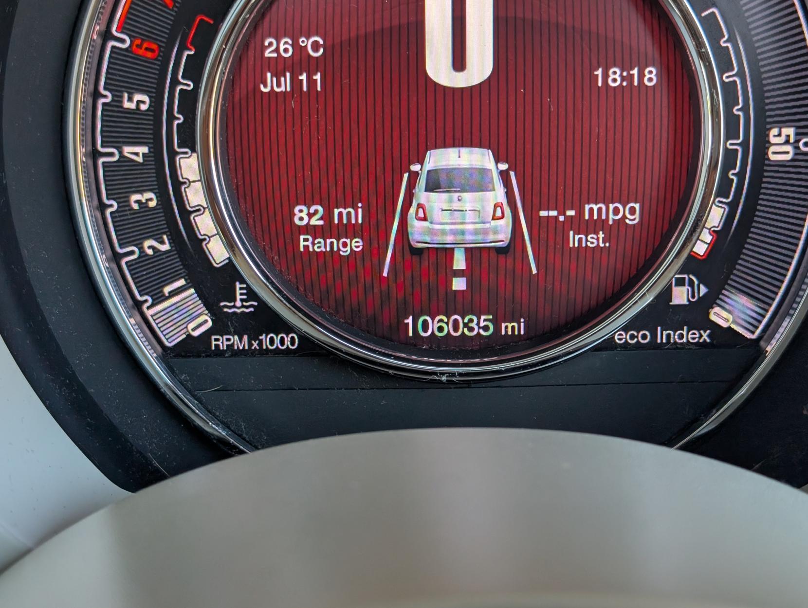 Fiat 500 1.2 Lounge Hatchback 3dr Petrol Manual Euro 6 (s/s) (69 bhp)