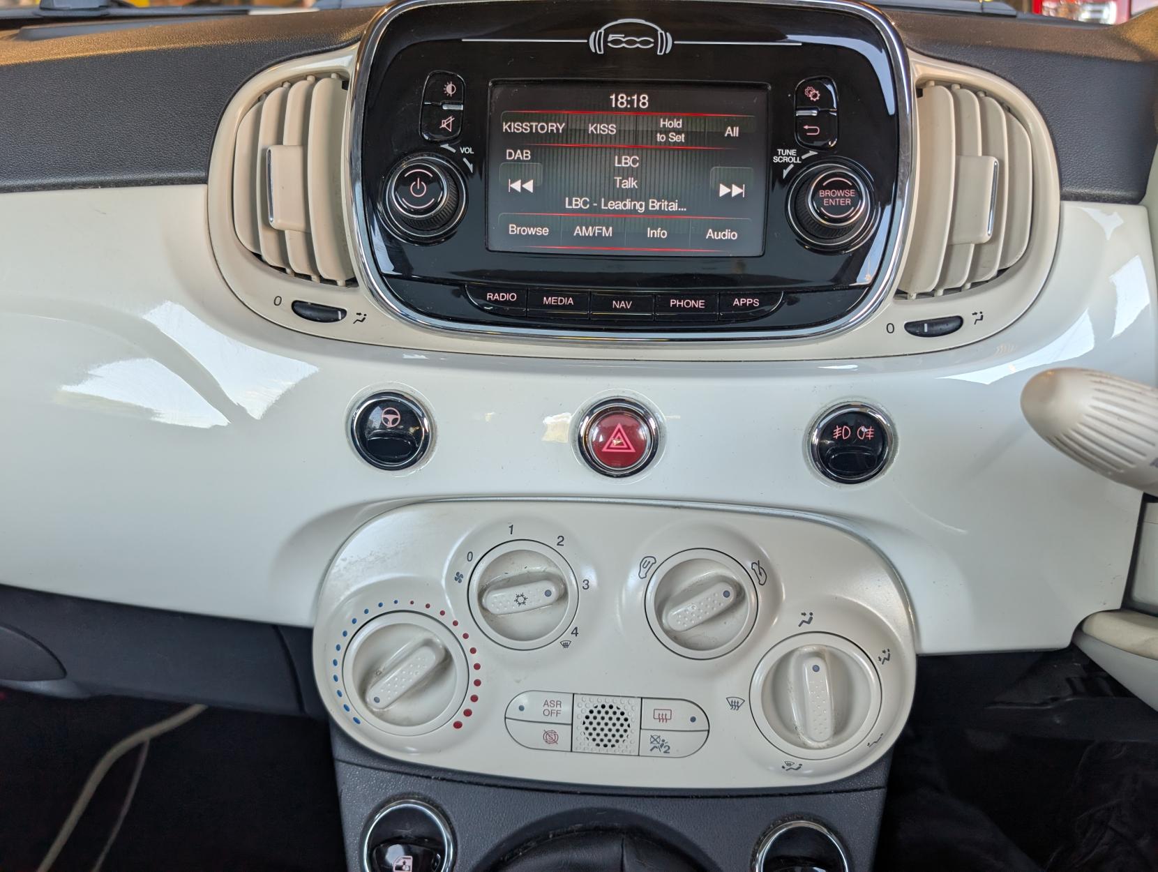 Fiat 500 1.2 Lounge Hatchback 3dr Petrol Manual Euro 6 (s/s) (69 bhp)