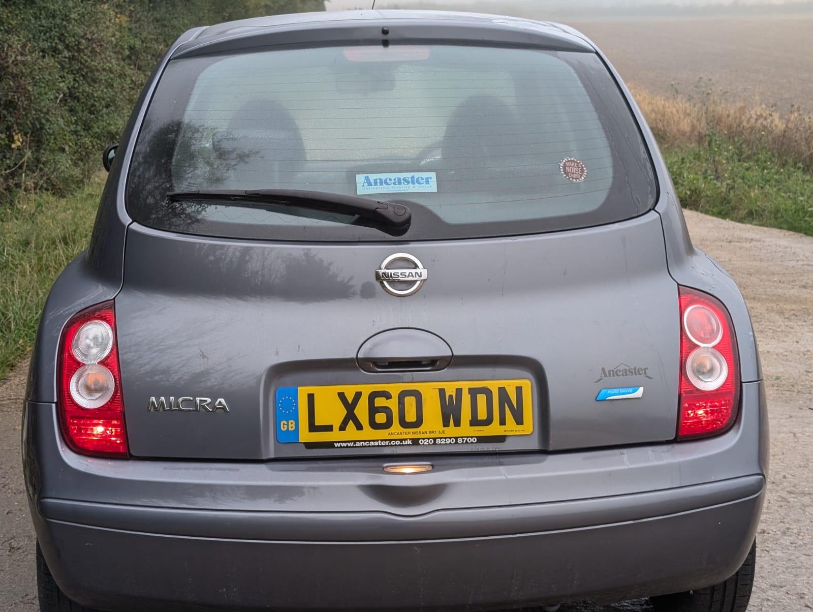 Nissan Micra 1.2 16v Visia Hatchback 5dr Petrol Manual (139 g/km, 79 bhp)
