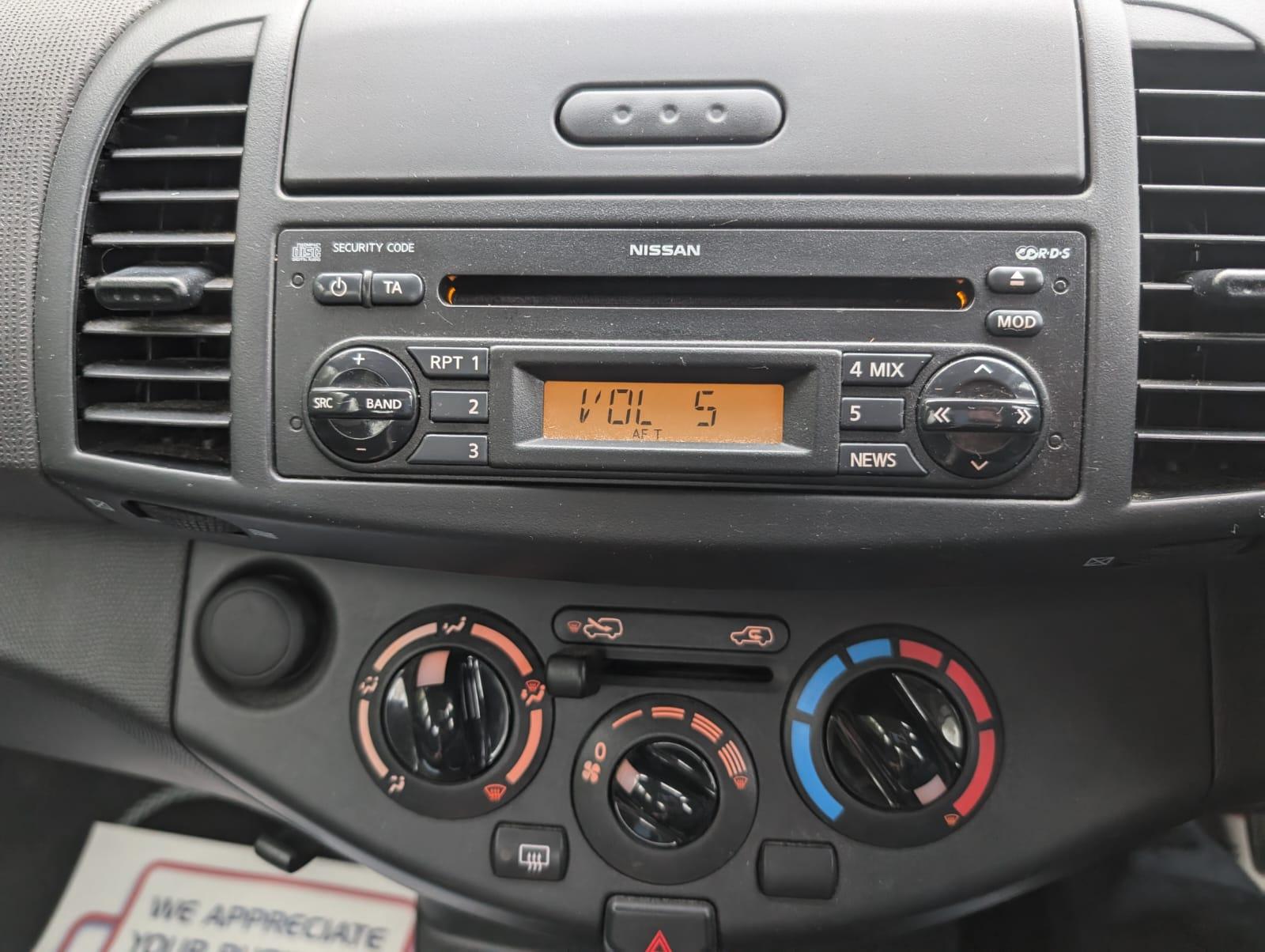 Nissan Micra 1.2 16v Visia Hatchback 5dr Petrol Manual (139 g/km, 79 bhp)