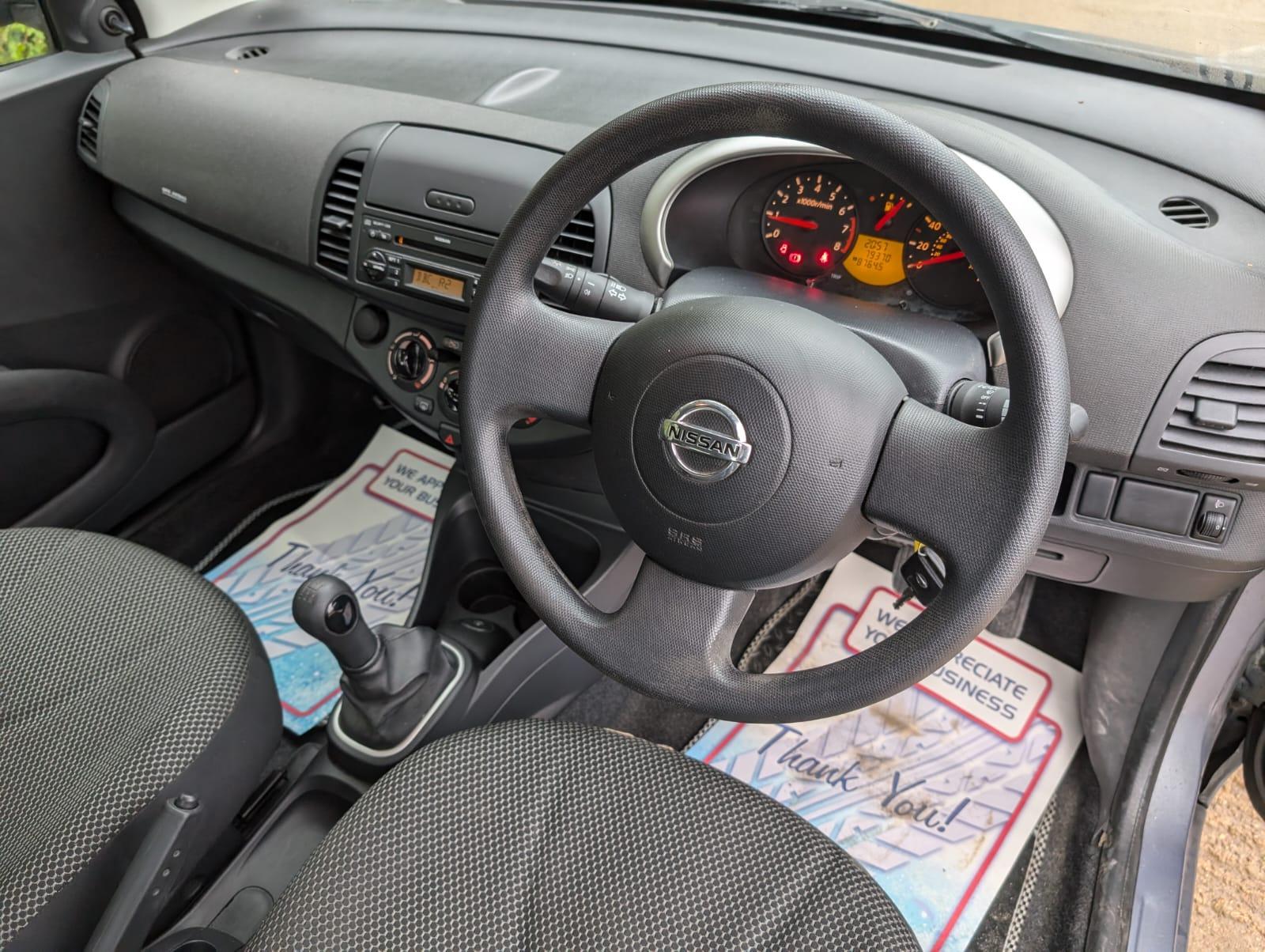 Nissan Micra 1.2 16v Visia Hatchback 5dr Petrol Manual (139 g/km, 79 bhp)