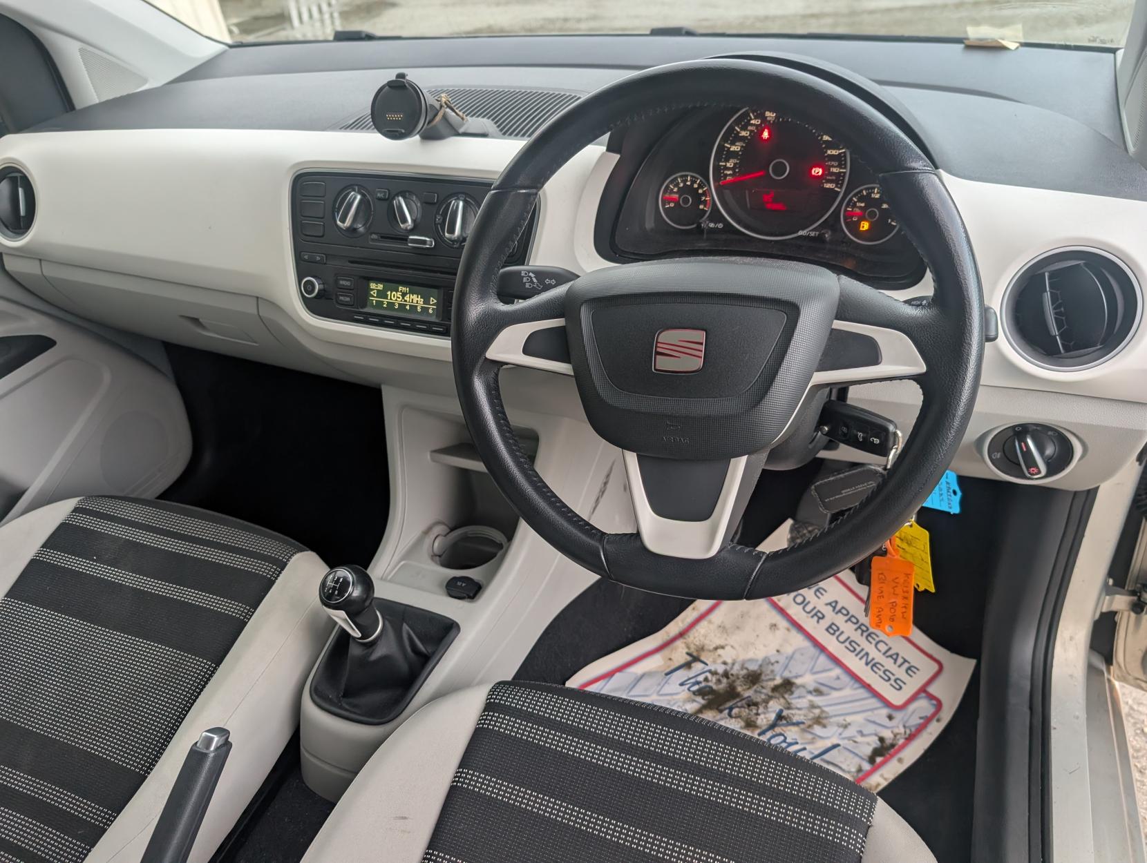 SEAT Mii 1.0 12v Toca Hatchback 5dr Petrol Manual Euro 5 (60 ps)