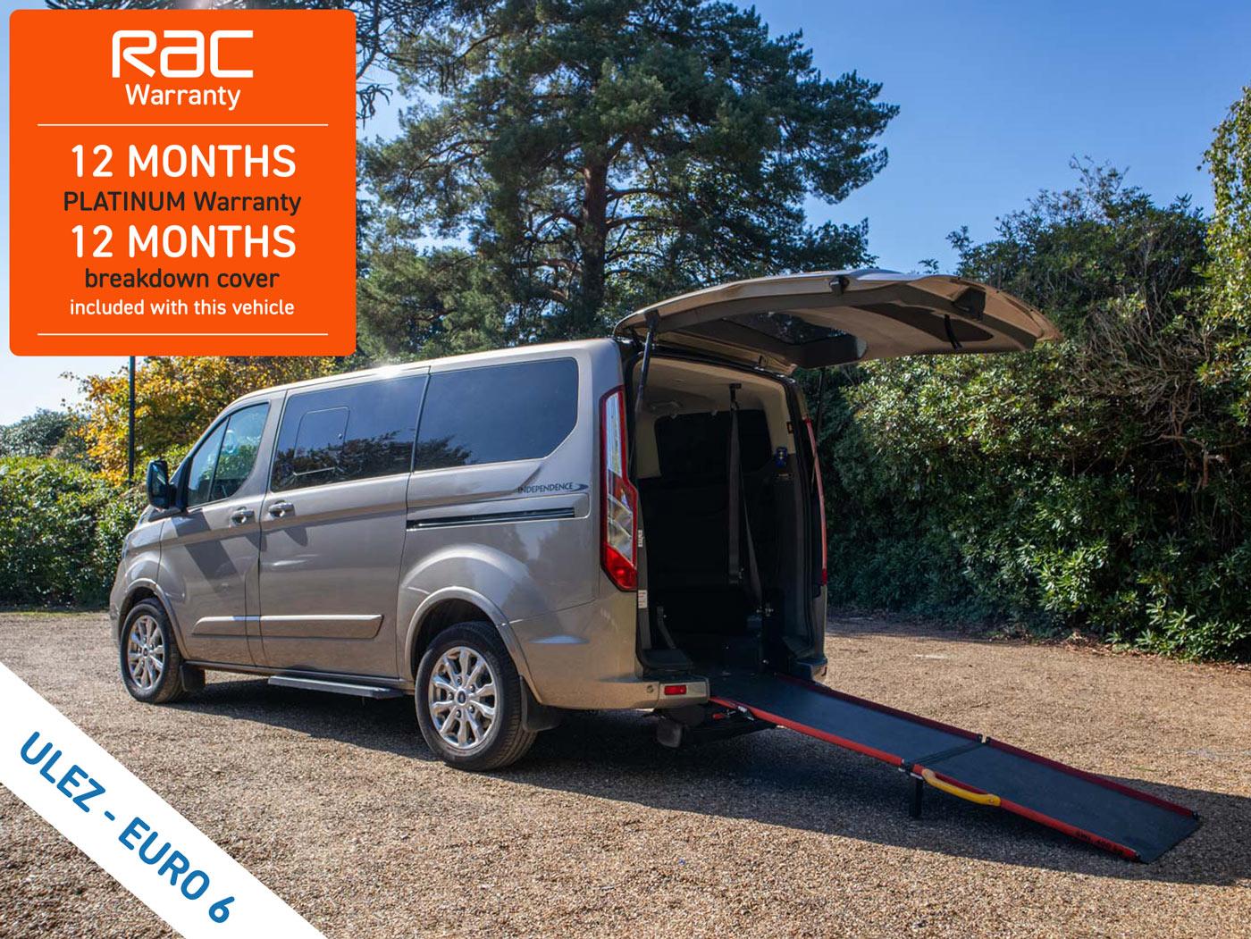 Ford Tourneo Custom 2.0 310 EcoBlue Titanium Minibus Double Cab 5dr Diesel Manual L1 Euro 6 (s/s) WAV Wheelchair Accessible