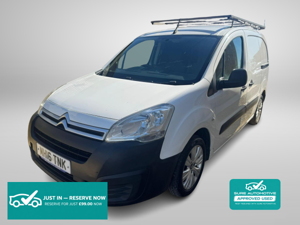 Citroen Berlingo 1.6 BlueHDi 625 Enterprise Panel Van 5dr Diesel Manual L1 (112 g/km, 75 bhp)