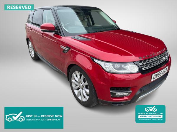 Land Rover Range Rover Sport 3.0 SD V6 HSE SUV 5dr Diesel Auto 4WD Euro 6 (s/s) (306 ps)