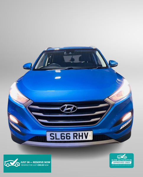 Hyundai TUCSON 1.7 CRDi Blue Drive SE Nav SUV 5dr Diesel Manual Euro 6 (s/s) (116 ps)