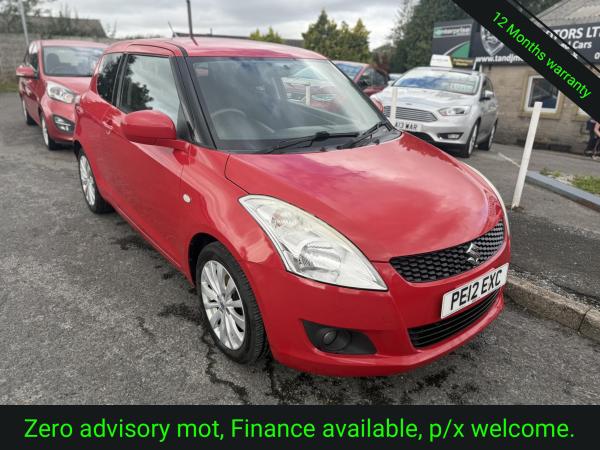 Suzuki Swift 1.2 SZ4 Hatchback 3dr Petrol Manual Euro 5 (94 ps)