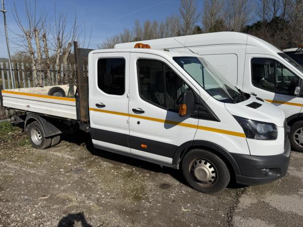 Ford Transit 2.0 350 EcoBlue Chassis Double Cab 4dr Diesel Manual RWD L3 H1 Euro 6 (DRW) (130 ps)