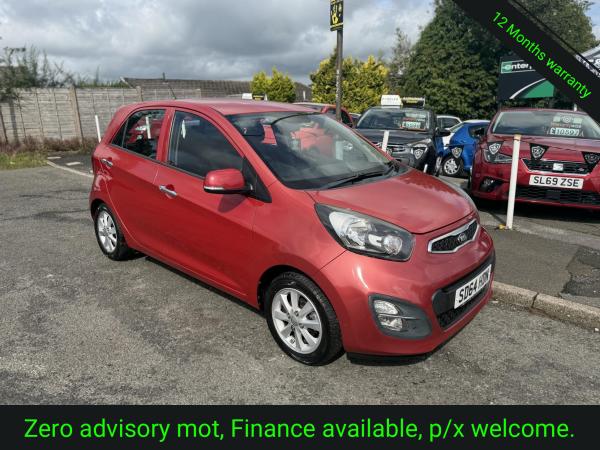 Kia Picanto 1.25 2 Hatchback 5dr Petrol Auto Euro 5 (84 bhp)