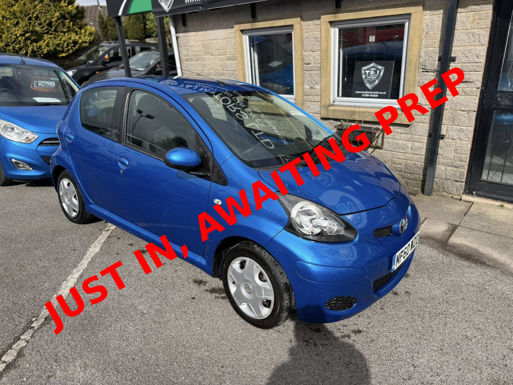 Toyota AYGO 1.0 VVT-i Blue Hatchback 5dr Petrol MultiMode Euro 4 (67 bhp)