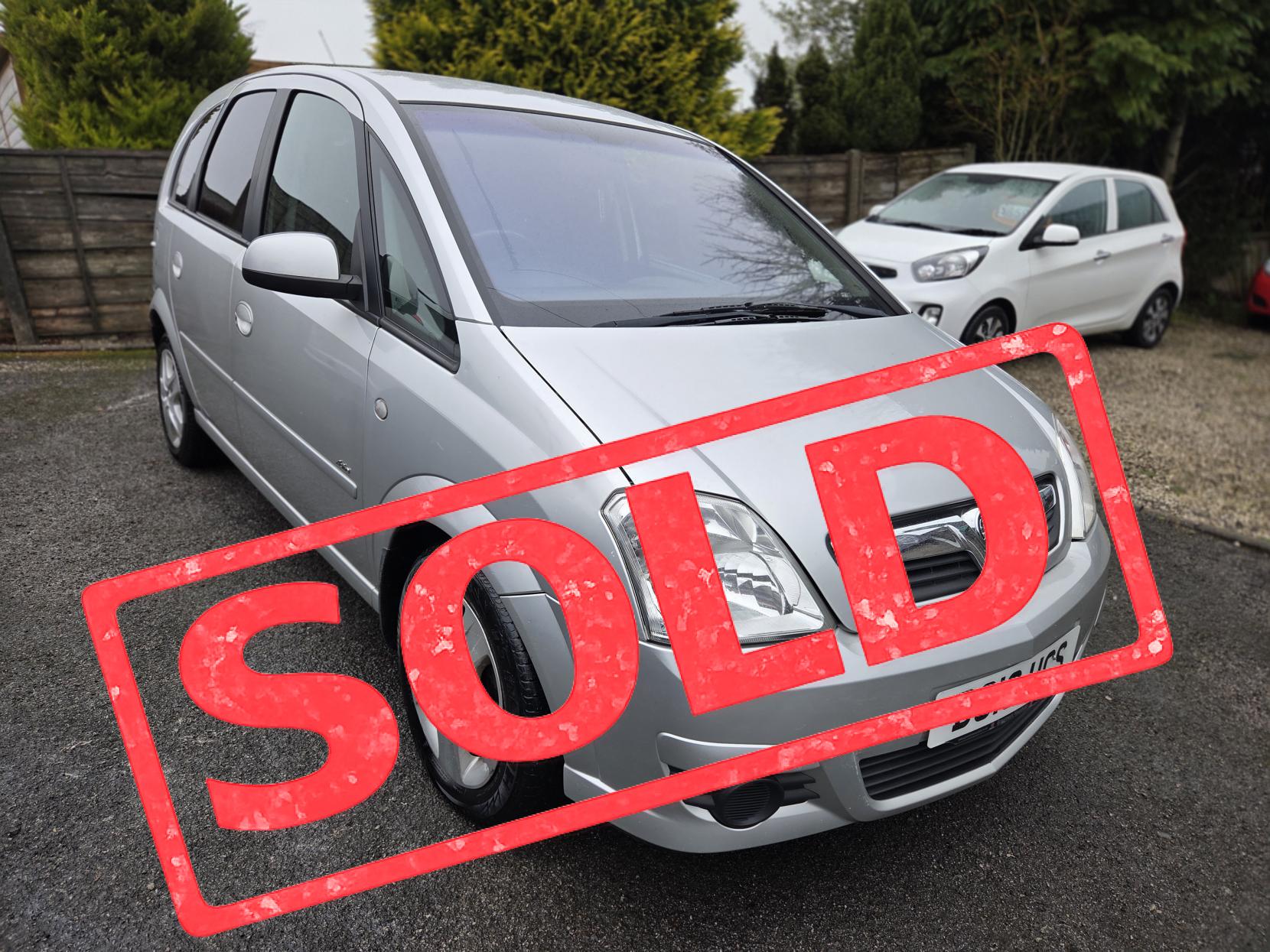 Vauxhall Meriva 1.4i 16v Active MPV 5dr Petrol Manual (148 g/km, 89 bhp)