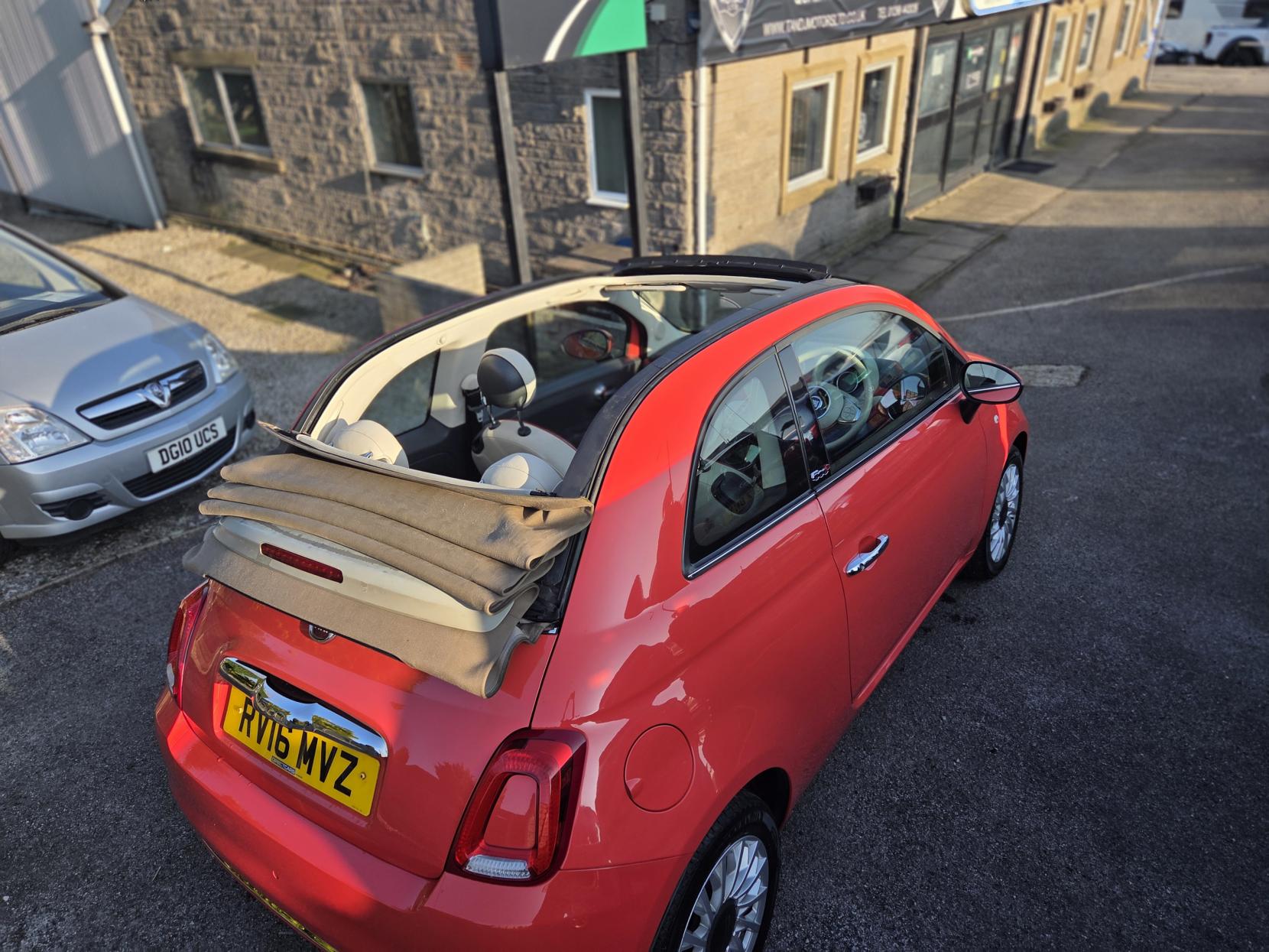 Fiat 500C 0.9 TwinAir Lounge Convertible 2dr Petrol Manual Euro 6 (s/s) (85 bhp)