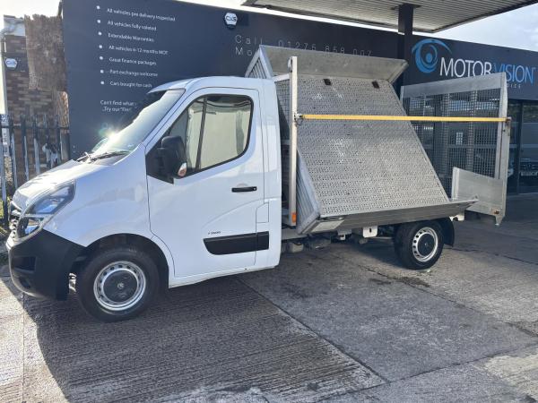 Vauxhall Movano Beavertail Dropside tipper plant 2.3 CDTi 3500 FWD L2 