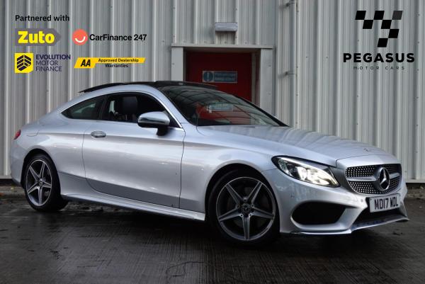 Mercedes-Benz C Class 2.1 C250d AMG Line (Premium Plus) Coupe 2dr Diesel G-Tronic+ Euro 6 (s/s) (204 ps)