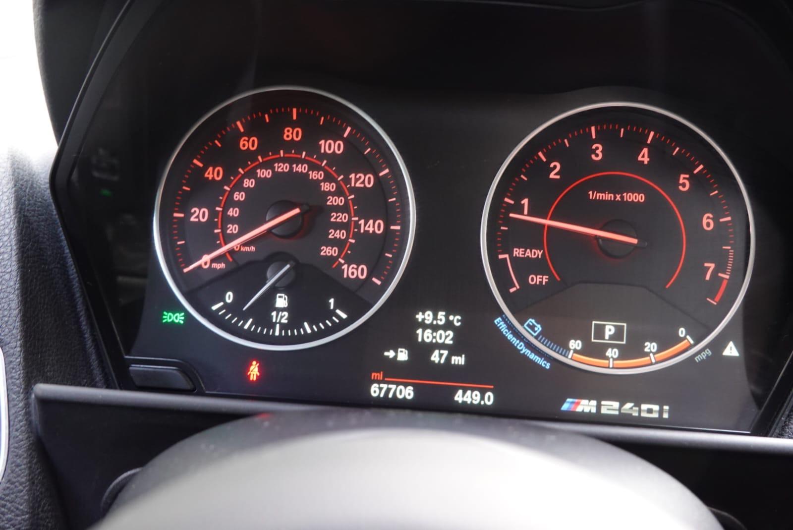 BMW 2 Series 3.0 M240i Coupe 2dr Petrol Auto Euro 6 (s/s) (340 ps)