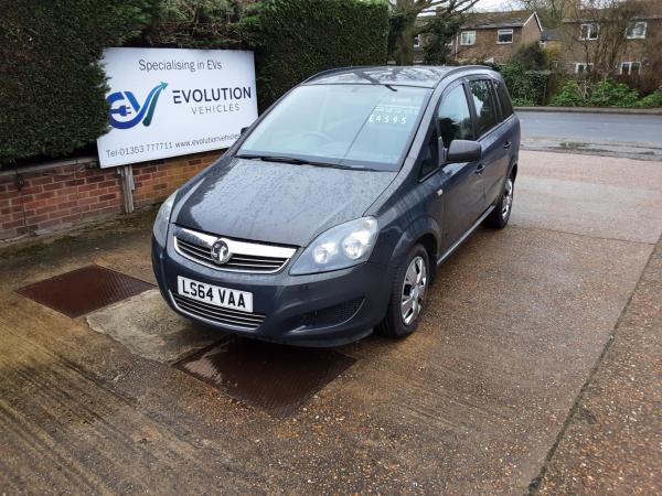 Vauxhall Zafira 1.8 16V Exclusiv MPV 5dr Petrol Manual Euro 5 (120 ps)