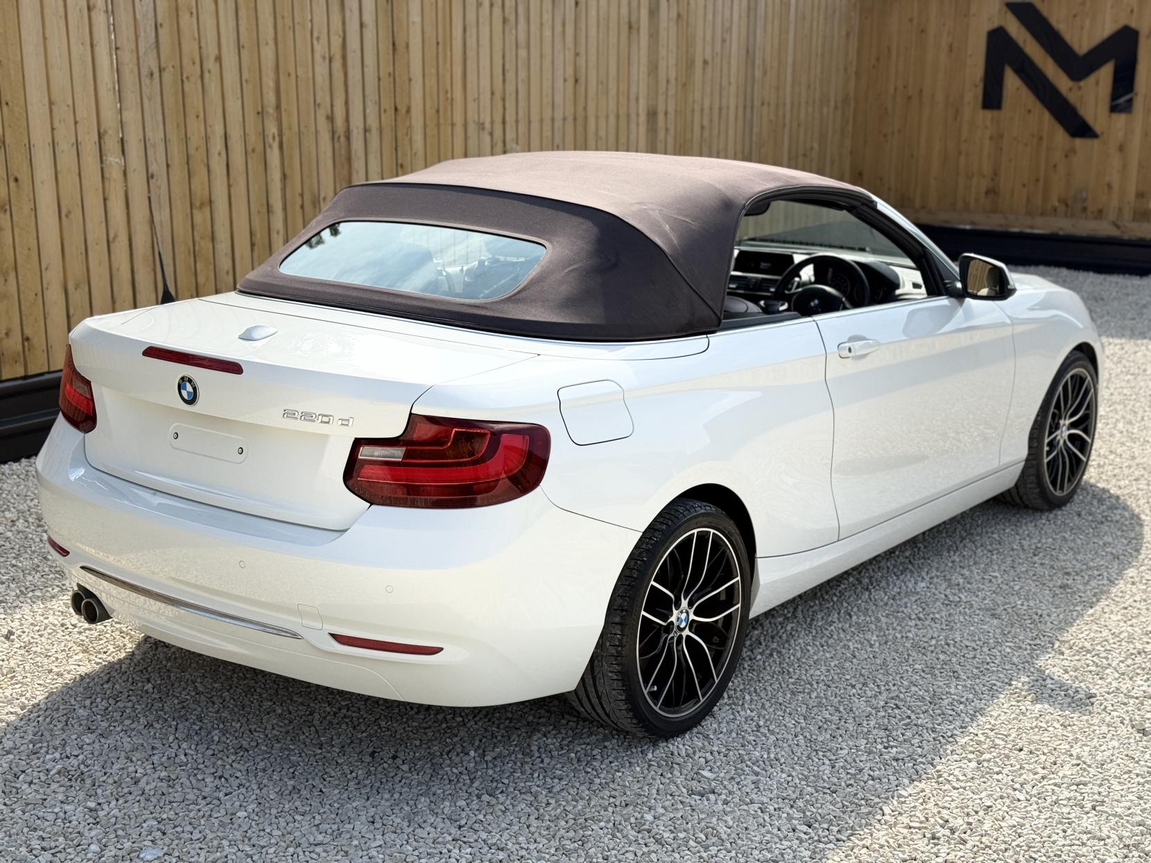 BMW 2 Series 2.0 220d Luxury Convertible 2dr Diesel Auto Euro 6 (s/s) (190 ps)