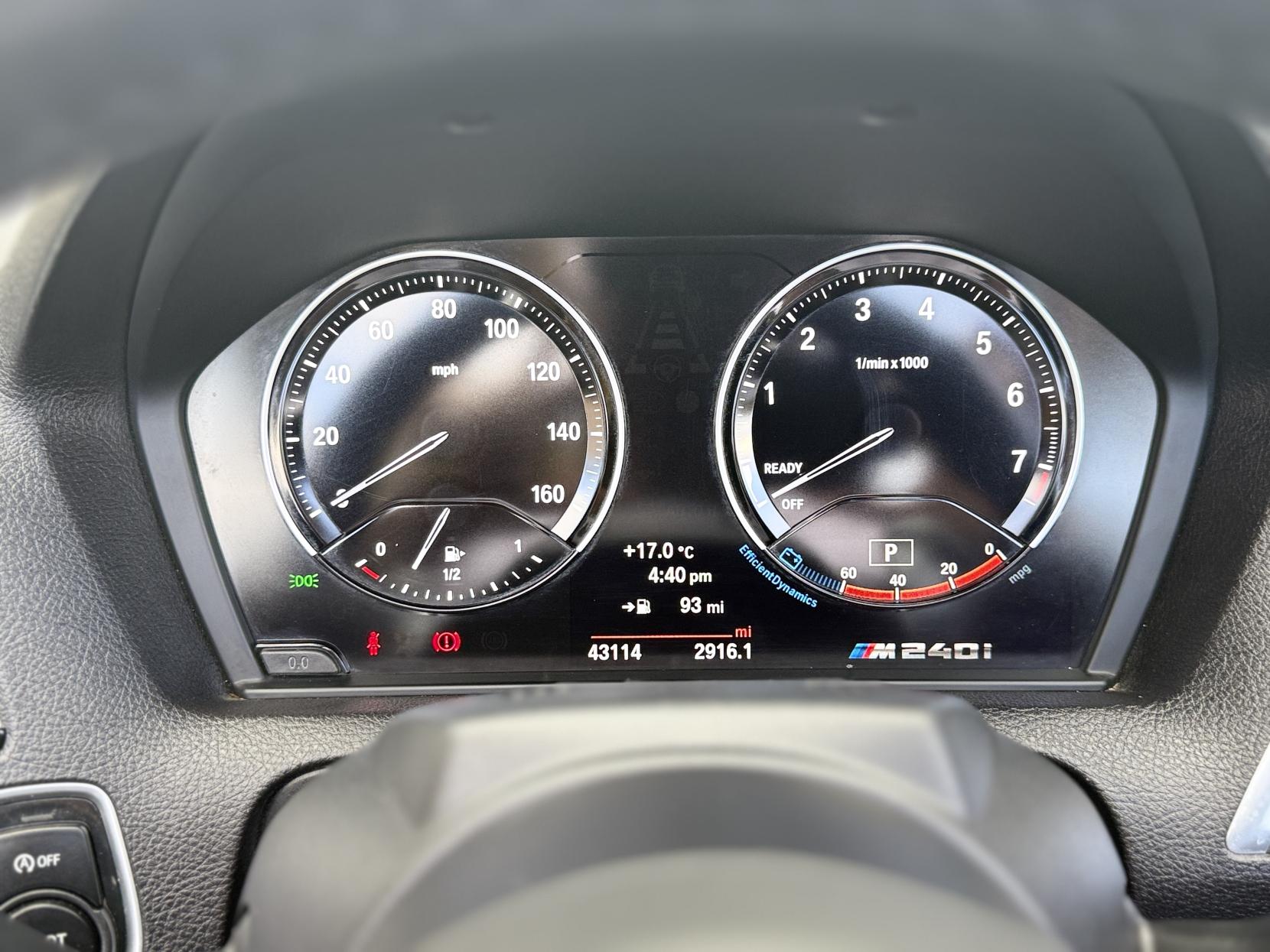 BMW 2 Series 3.0 M240i Convertible 2dr Petrol Auto Euro 6 (s/s) (340 ps)