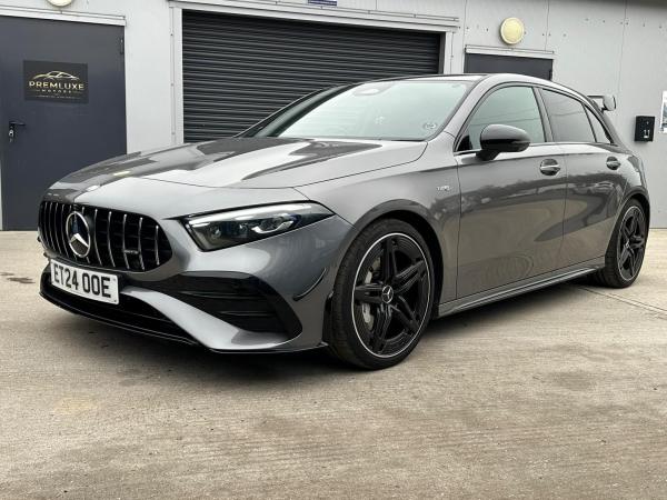 Mercedes-Benz A Class 2.0 A35h MHEV AMG (Premium Plus) Hatchback 5dr Petrol Hybrid 7G-DCT 4MATIC Euro 6 (s/s) (320 ps)