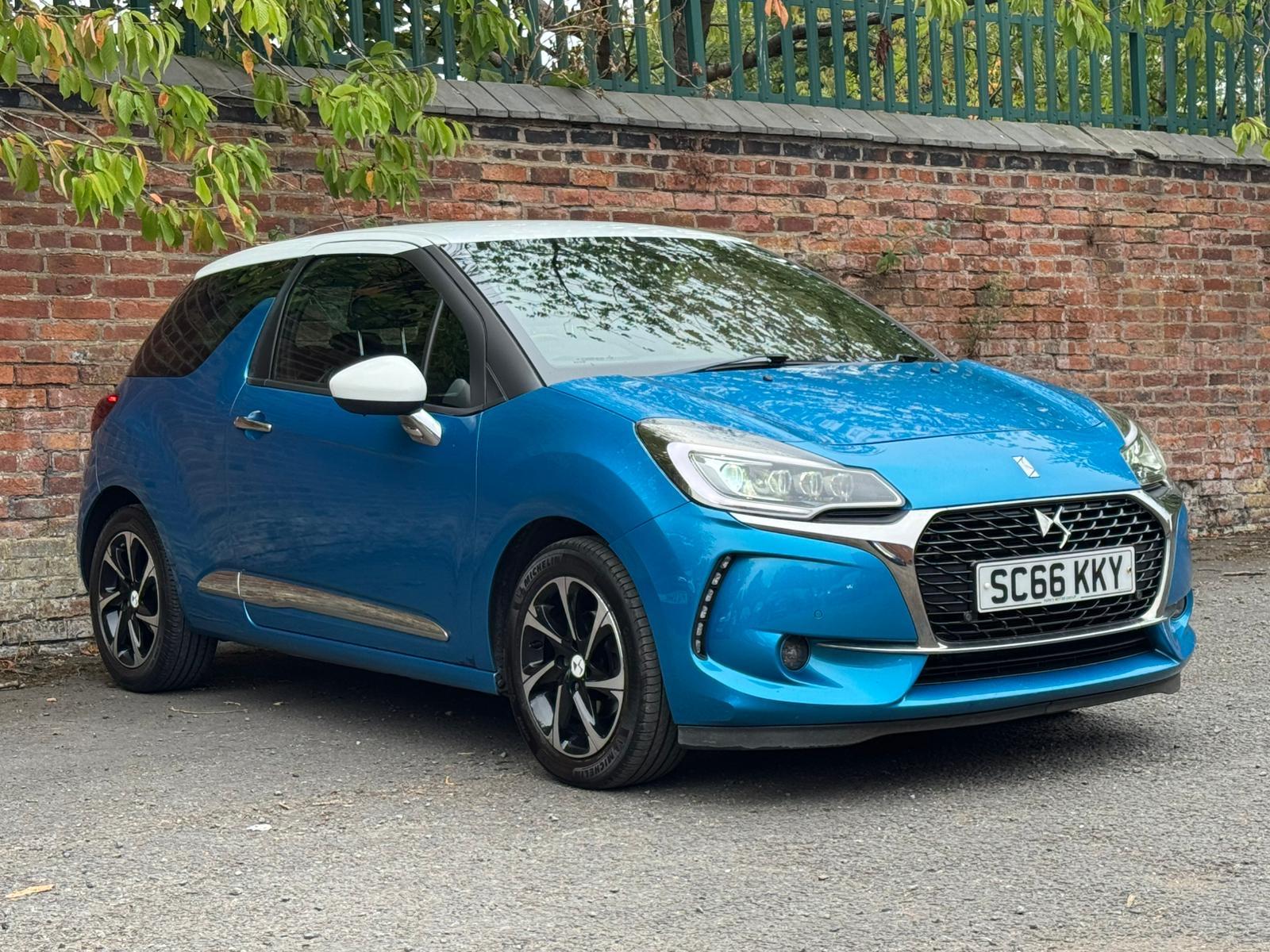 DS AUTOMOBILES DS 3 1.2 PureTech Elegance Hatchback 3dr Petrol EAT6 Euro 6 (s/s) (110 ps)