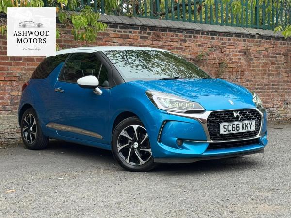 DS AUTOMOBILES DS 3 1.2 PureTech Elegance Hatchback 3dr Petrol EAT6 Euro 6 (s/s) (110 ps)