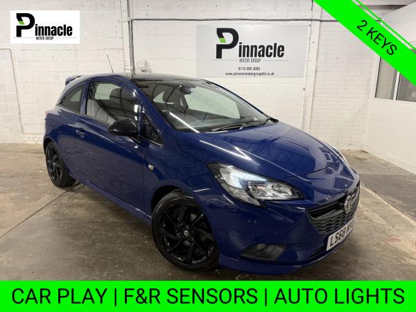 Vauxhall Corsa 1.4i ecoTEC SRi VX Line Nav Black Hatchback 3dr Petrol Manual Euro 6 (75 ps)