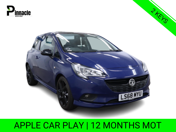 Vauxhall Corsa 1.4i ecoTEC SRi VX Line Nav Black Hatchback 3dr Petrol Manual Euro 6 (75 ps)