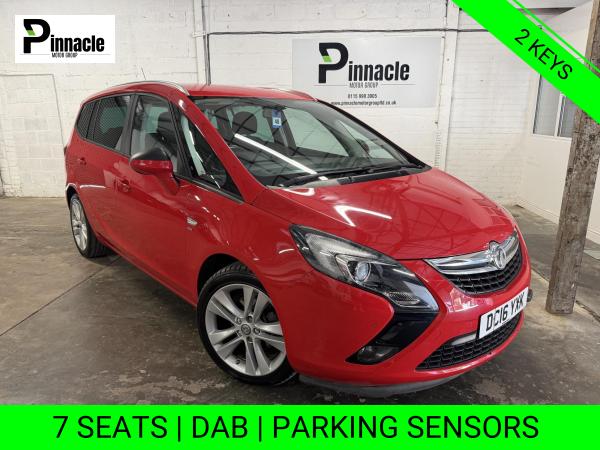 Vauxhall Zafira Tourer 1.4i Turbo SRi MPV 5dr Petrol Manual Euro 6 (140 ps)