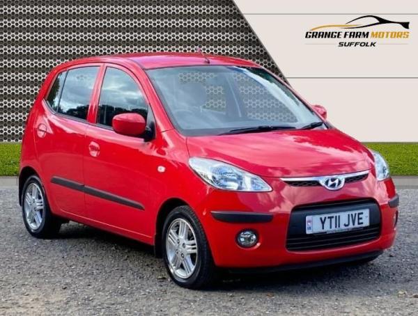 Hyundai i10 1.2 Comfort Hatchback 5dr Petrol Manual Euro 4 (77 bhp)