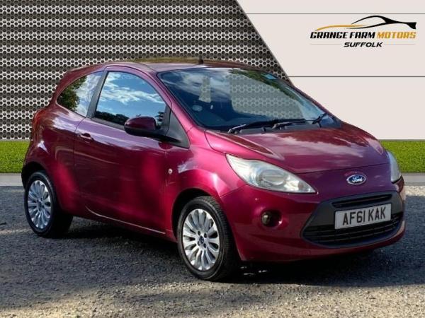 Ford Ka 1.2 Zetec Hatchback 3dr Petrol Manual Euro 5 (s/s) (69 ps)