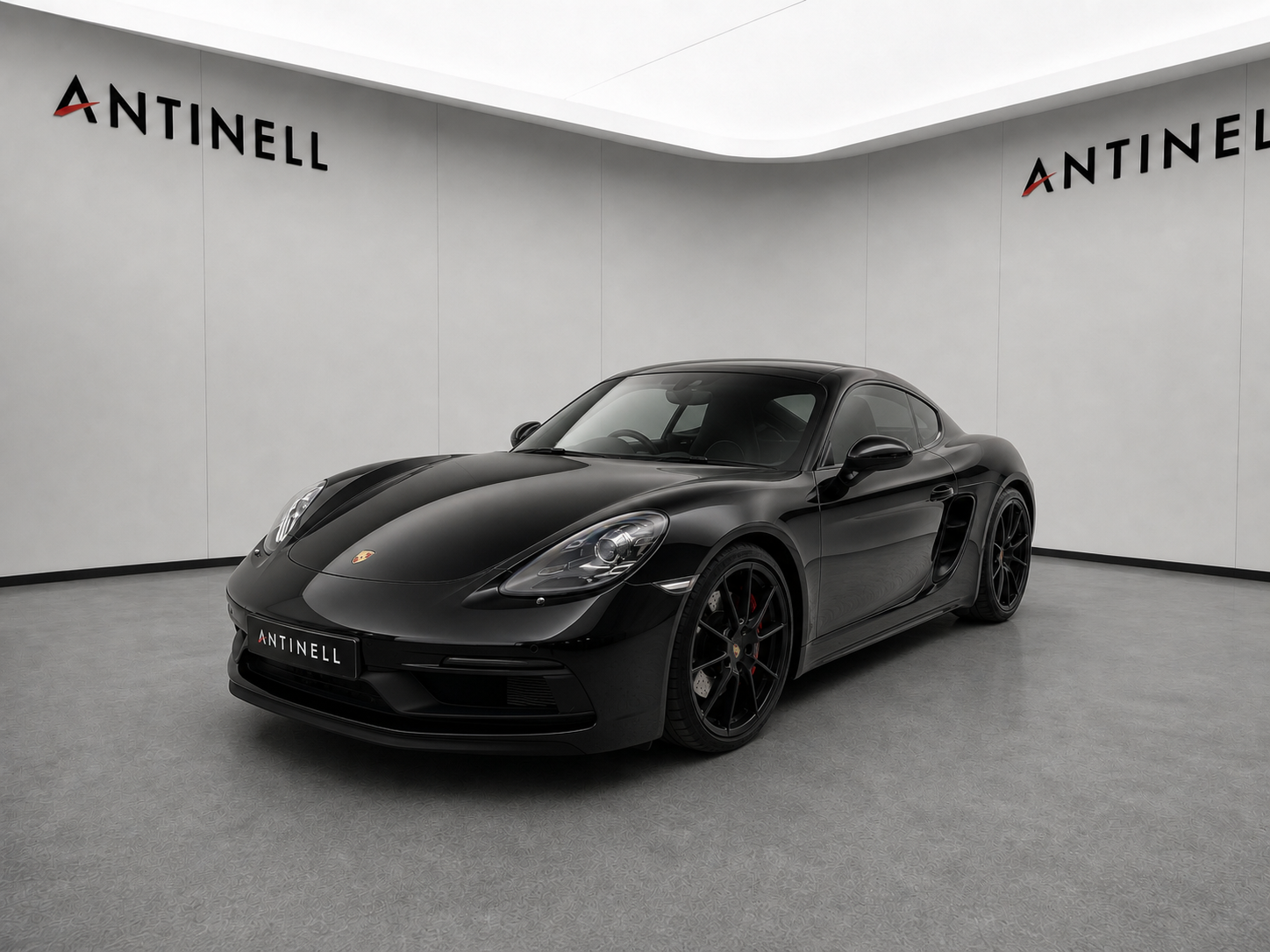 Porsche 718 Cayman GTS — front three-quarter view