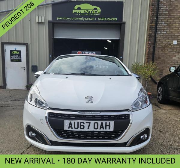 Peugeot 208 1.2 PureTech Allure Hatchback 5dr Petrol Manual Euro 6 (82 ps)