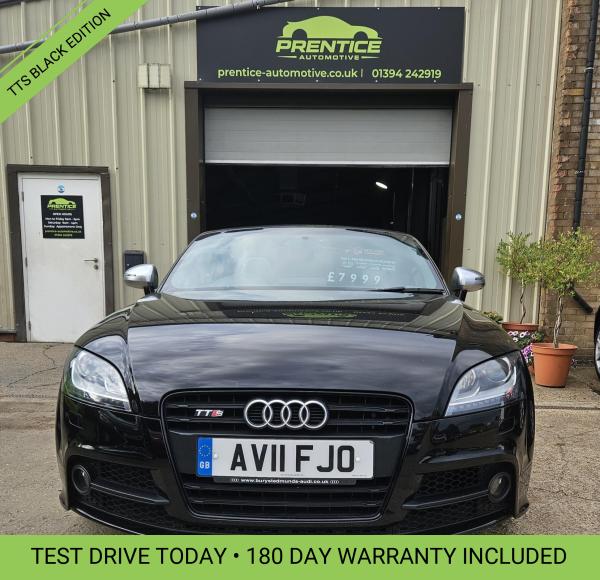 Audi TTS 2.0 TFSI Black Edition Coupe 3dr Petrol Manual quattro Euro 5 (272 ps)