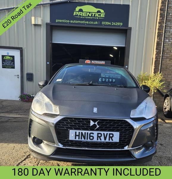 DS AUTOMOBILES DS 3 1.2 PureTech Chic Hatchback 3dr Petrol Manual Euro 6 (82 ps)