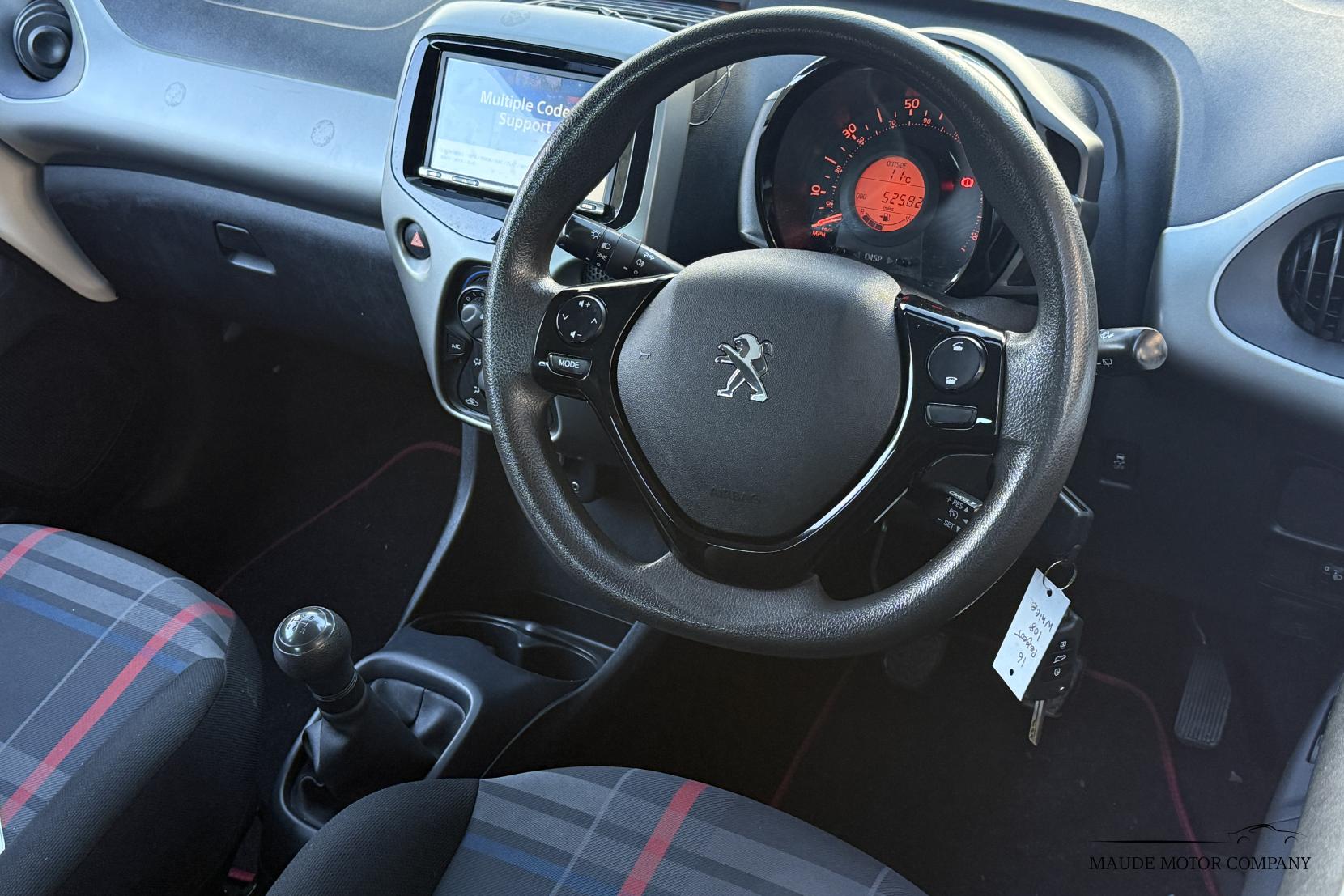 Peugeot 108 1.0 Active Hatchback 3dr Petrol Manual Euro 6 (68 ps)