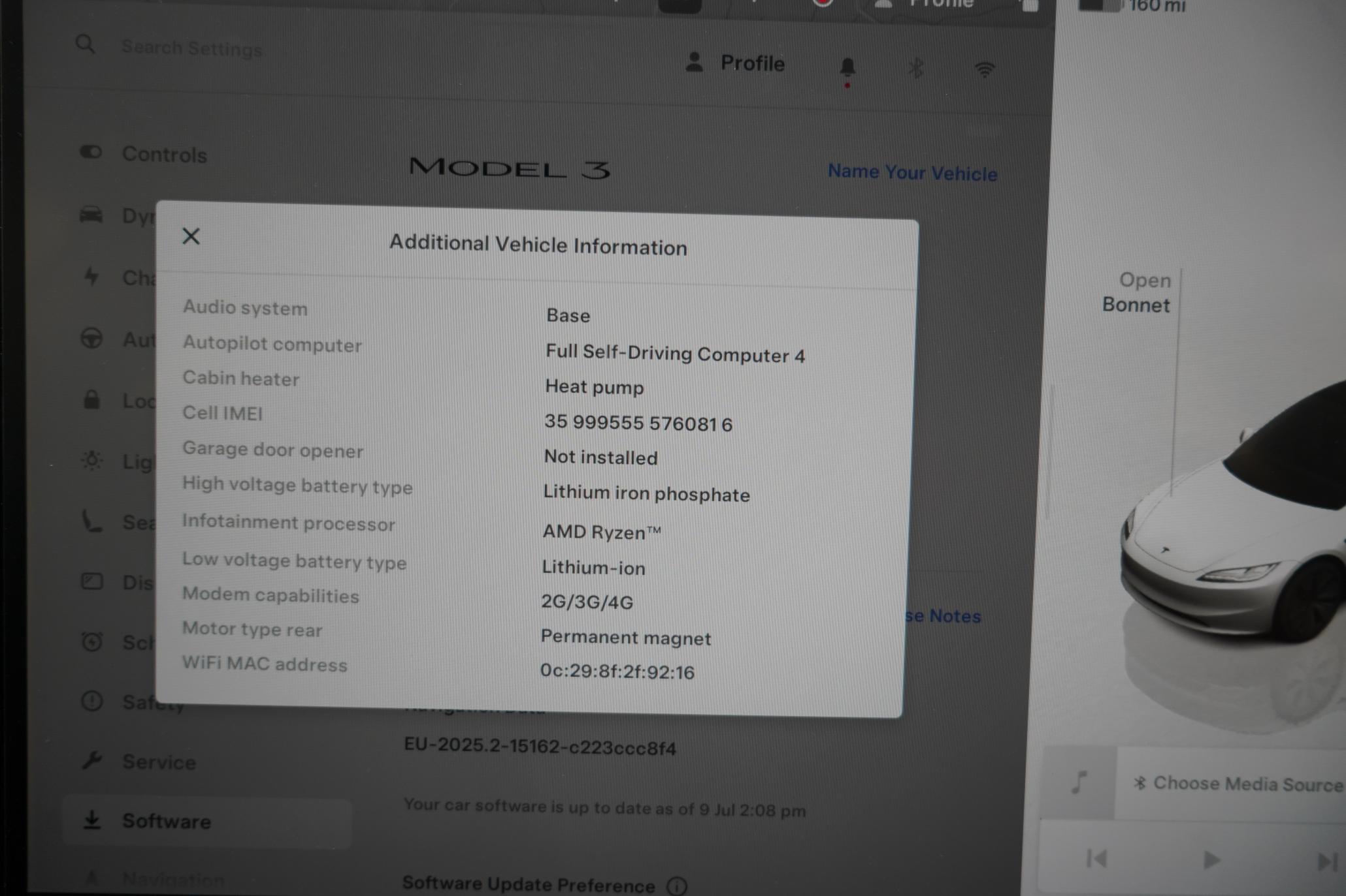 Tesla Model 3 Saloon 4dr Electric Auto RWD (208 ps)