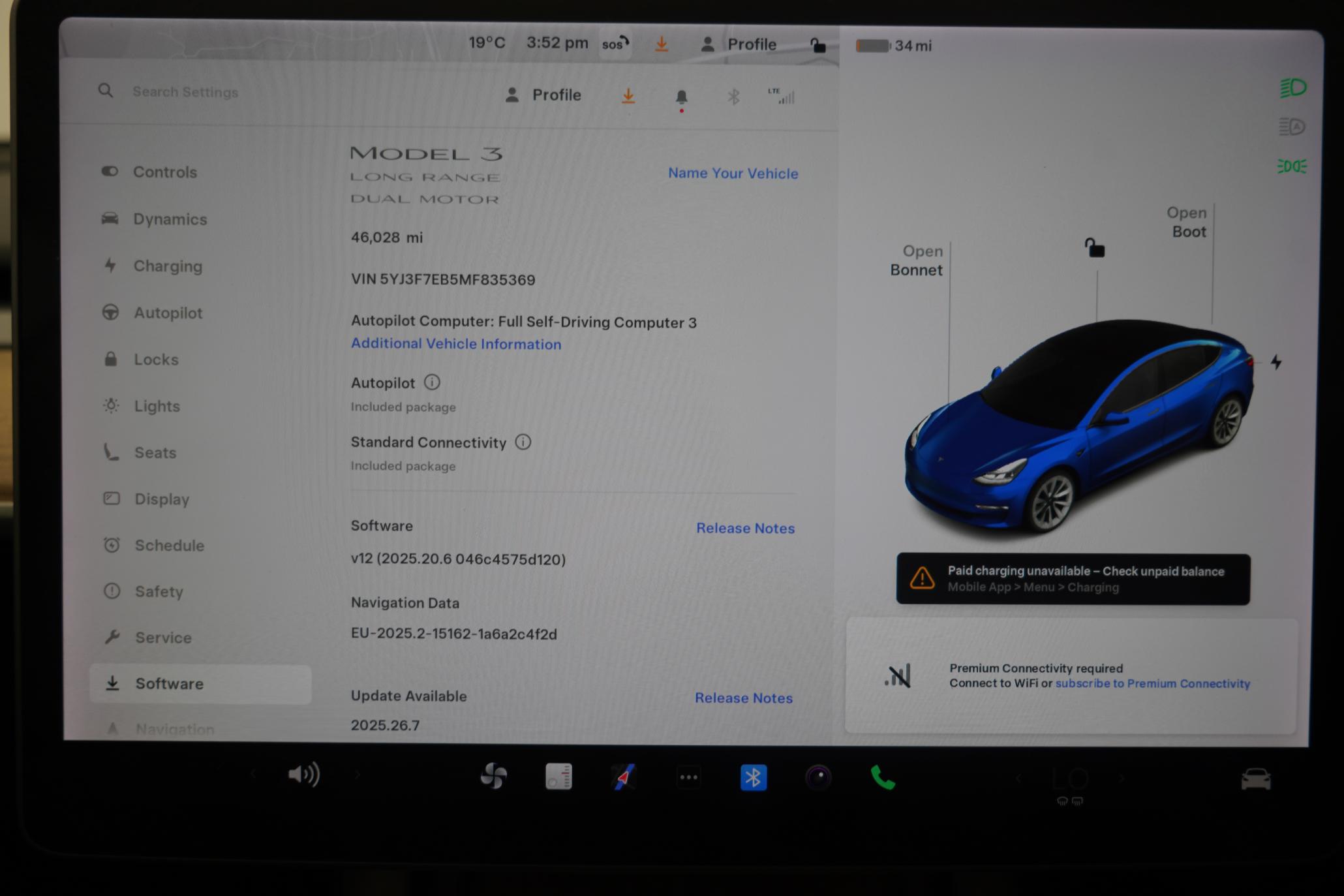 Tesla Model 3 (Dual Motor) Long Range Saloon 4dr Electric Auto 4WDE (346 ps)