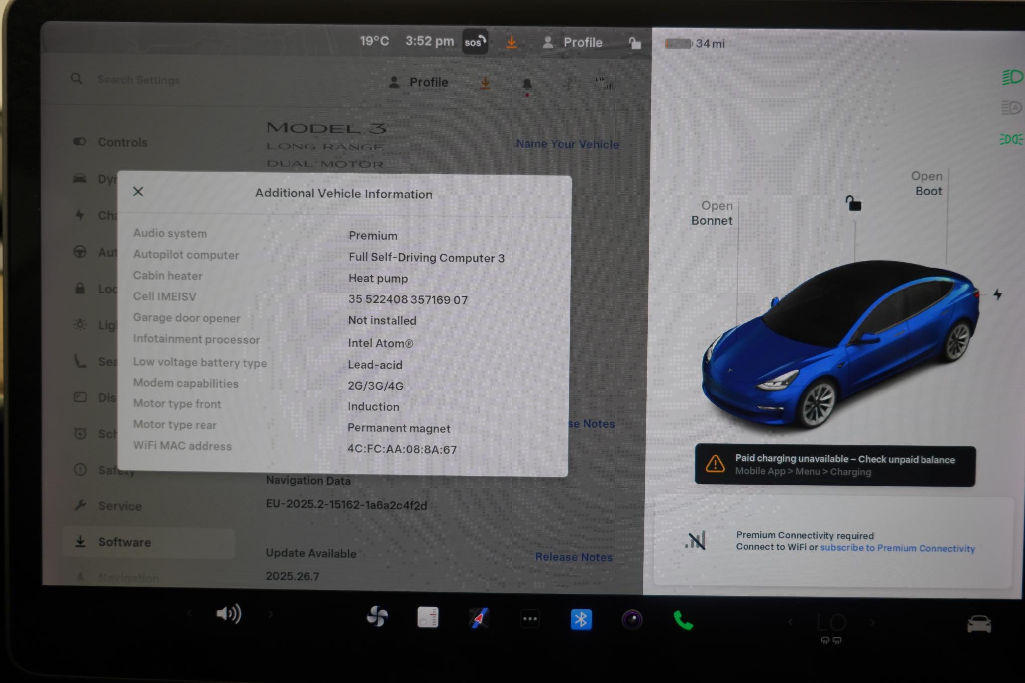 Tesla Model 3 (Dual Motor) Long Range Saloon 4dr Electric Auto 4WDE (346 ps)