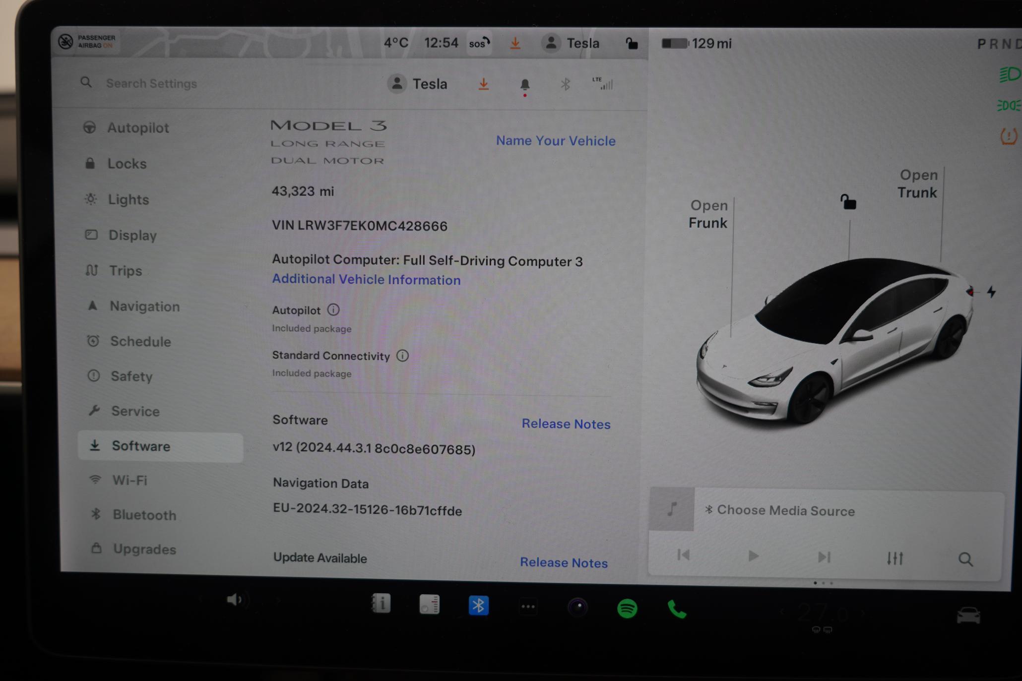 Tesla Model 3 (Dual Motor) Long Range Saloon 4dr Electric Auto 4WDE (346 ps)