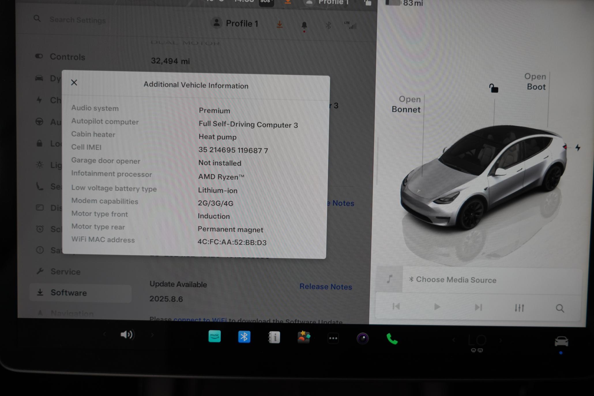 Tesla Model Y (Dual Motor) Long Range SUV 5dr Electric Auto 4WDE (384 bhp)