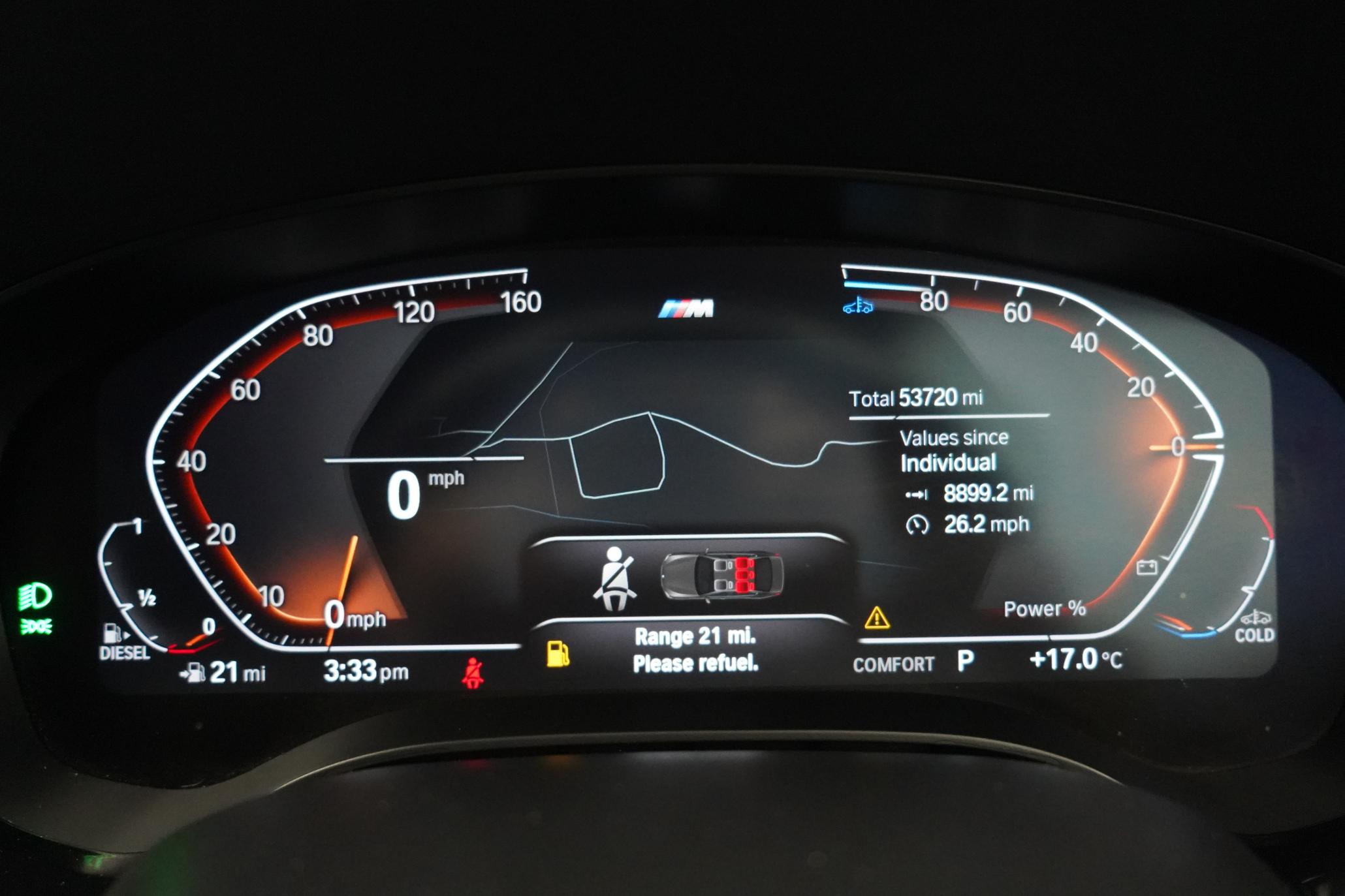 BMW 5 Series 2.0 520d MHT M Sport Touring 5dr Diesel Hybrid Steptronic Euro 6 (s/s) (190 ps)