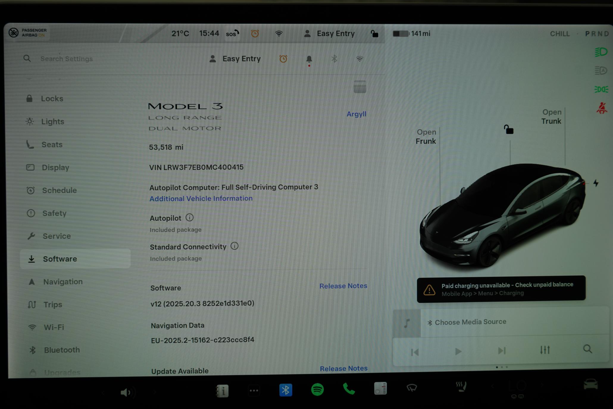 Tesla Model 3 (Dual Motor) Long Range Saloon 4dr Electric Auto 4WDE (346 ps)