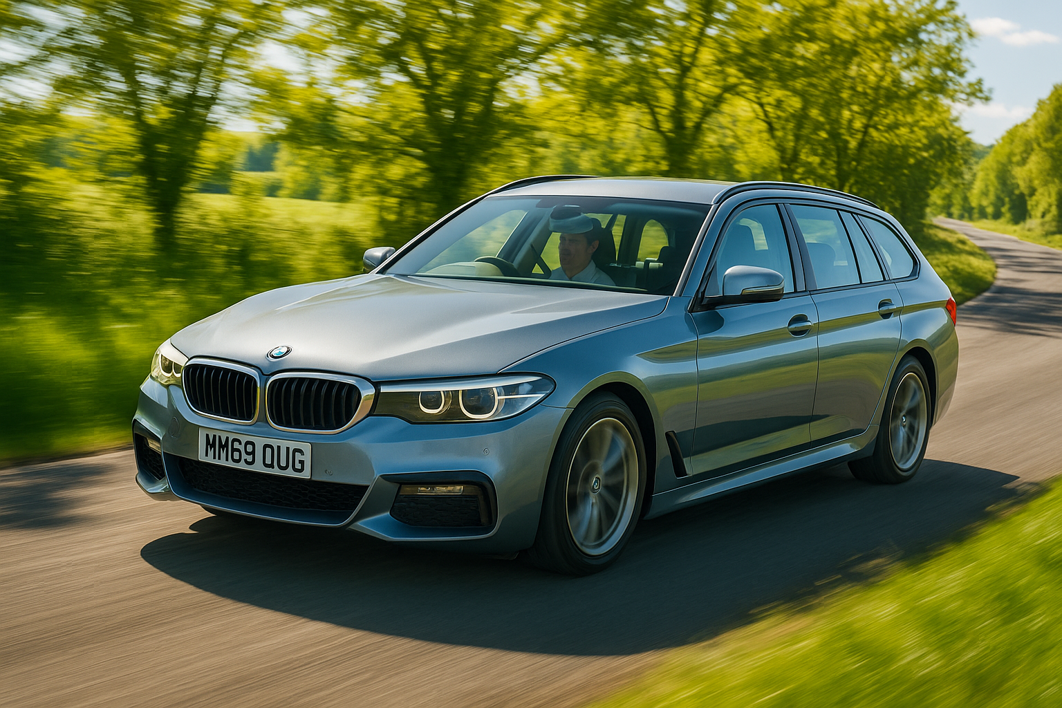 BMW 5 Series 2.0 520d M Sport Touring 5dr Diesel Auto Euro 6 (s/s) (190 ps)