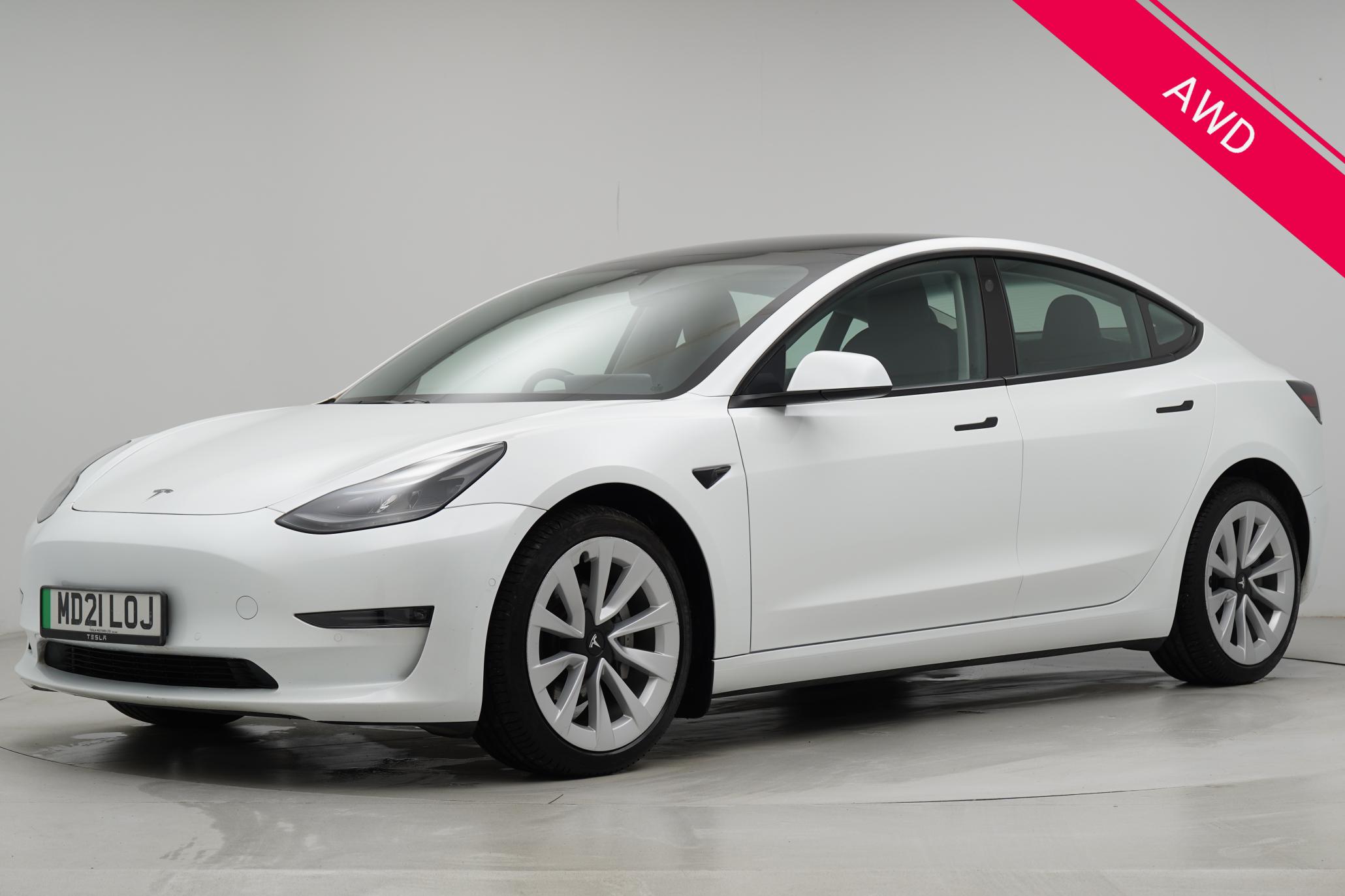 Tesla Model 3 (Dual Motor) Long Range Saloon 4dr Electric Auto 4WDE (346 ps)