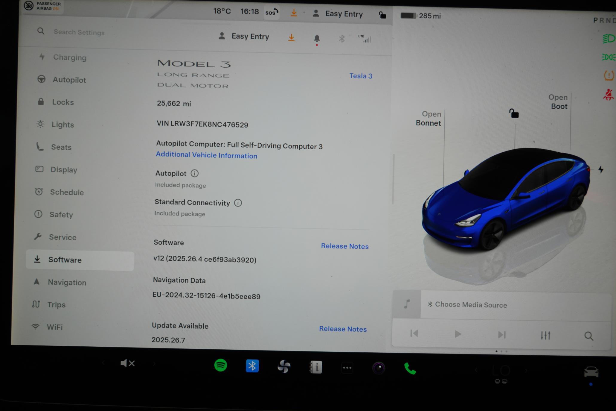 Tesla Model 3 (Dual Motor) Long Range Saloon 4dr Electric Auto 4WDE (346 ps)