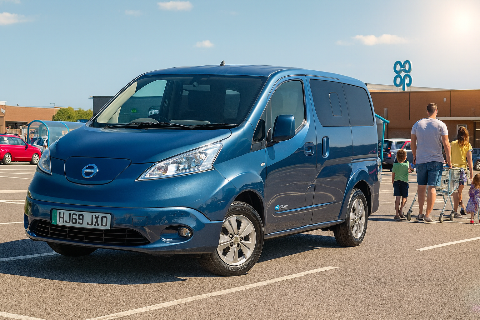 Nissan eNV200 Evalia 40kWh Evalia MPV 5dr Electric Auto (Quick Charge, 7 Seat) (109 ps)