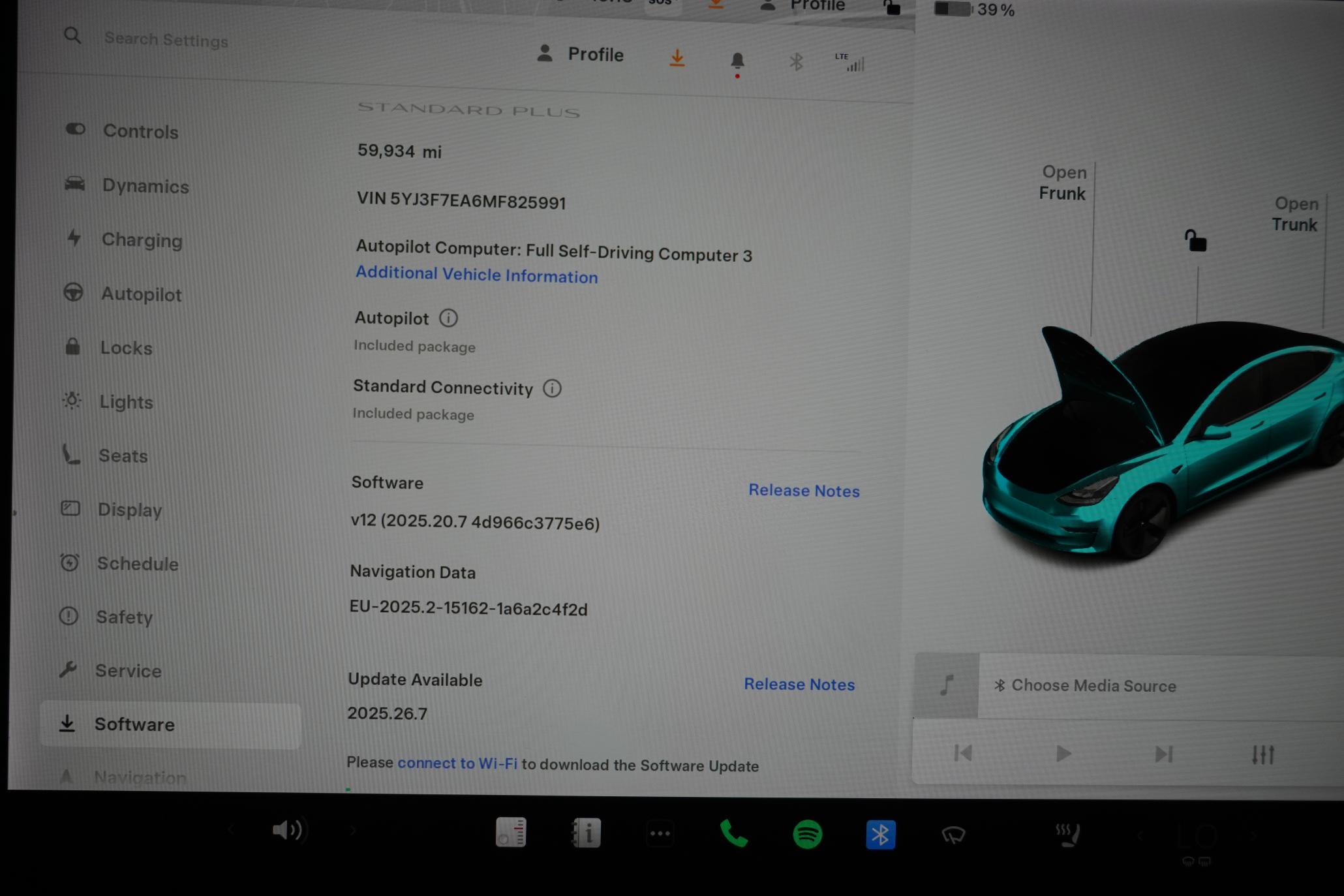 Tesla Model 3 Standard Range Plus Saloon 4dr Electric Auto RWD (241 bhp)