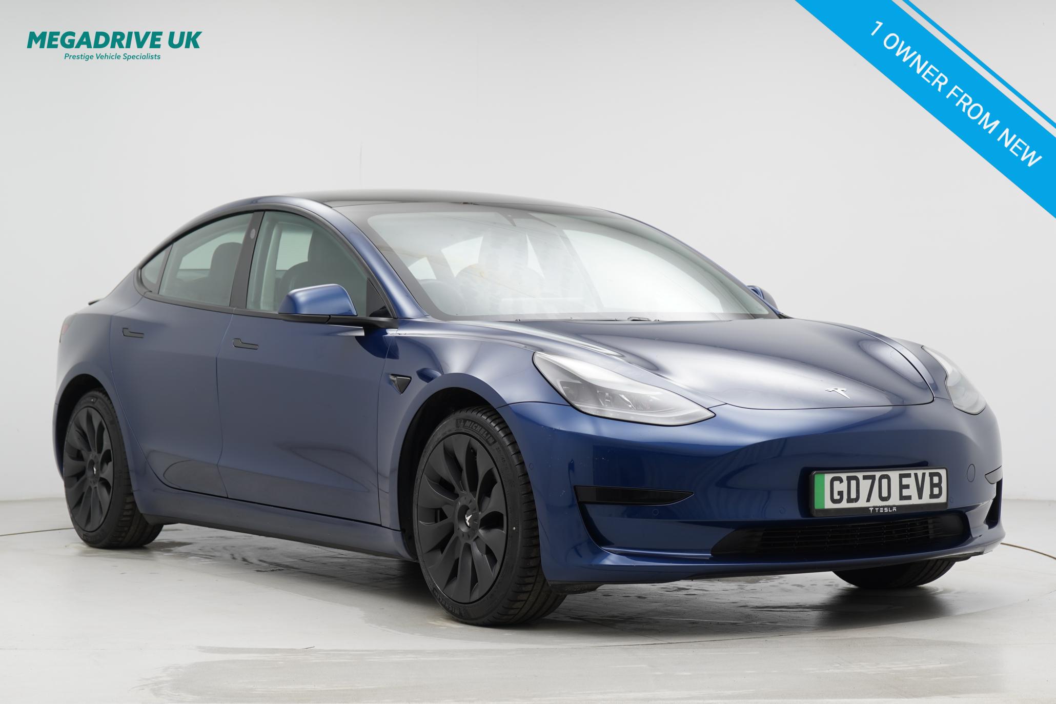 Tesla Model 3 Standard Range Plus Saloon 4dr Electric Auto RWD (241 bhp)